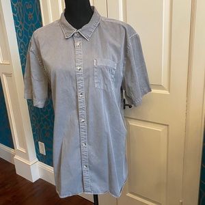 Men’s Urban Outfitters Grey Button Down Shirt